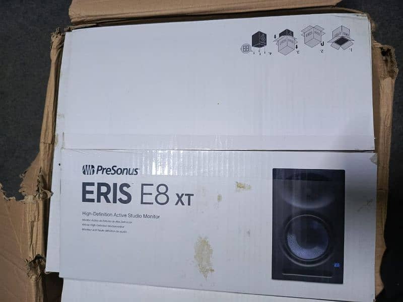 PreSonus Eris E8 XT 2-Way Active Near Field Studio Monitor 3