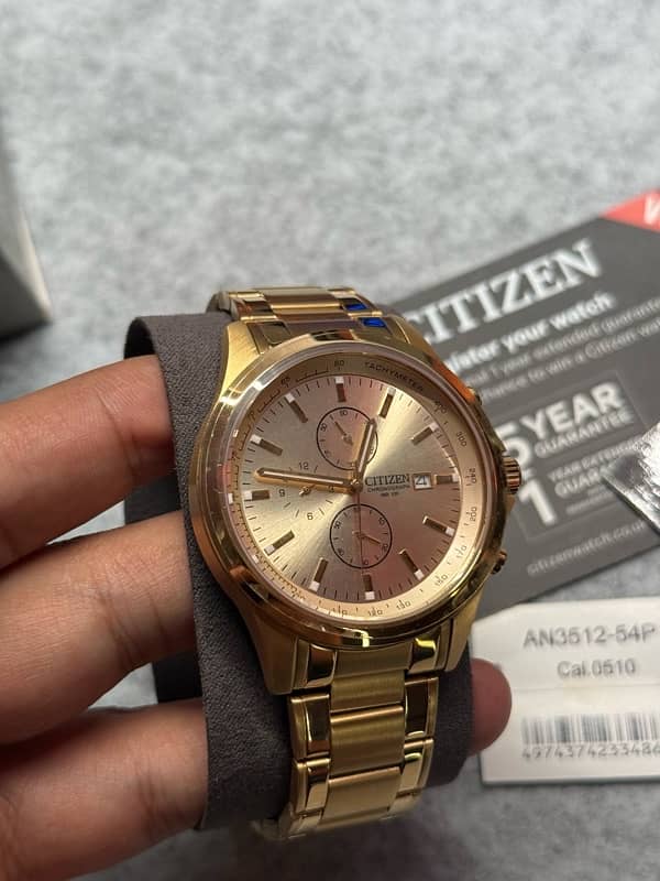 Citizen Men Classic Watch Gold 2