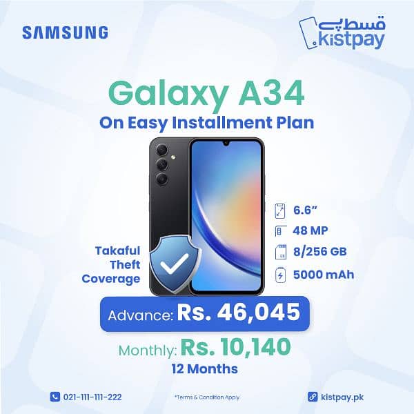 Samsung Galaxy A15 A04 A05s A34 A24 A34 Mobile on Installment 8