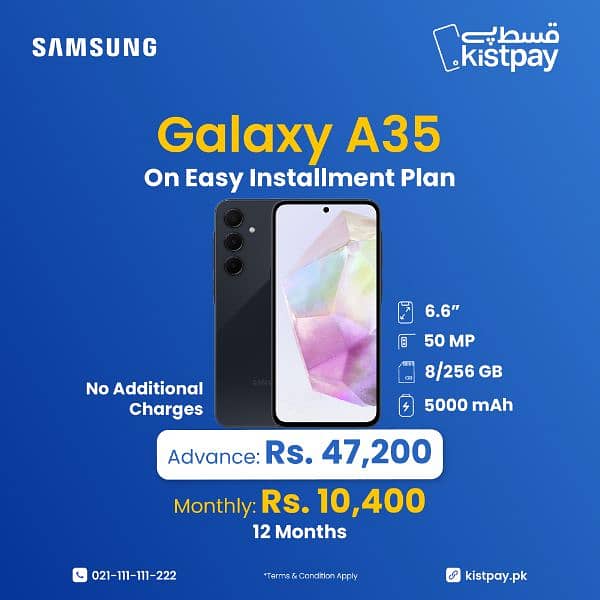 Samsung Galaxy A15 A04 A05s A34 A24 A34 Mobile on Installment 12