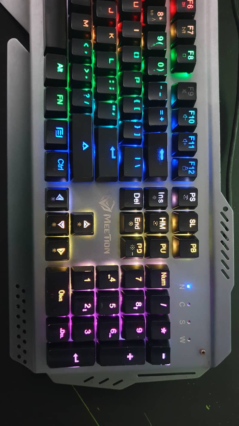 Gaming Mechanical Keyboard (Meetion Blue Switches ARGB) 1