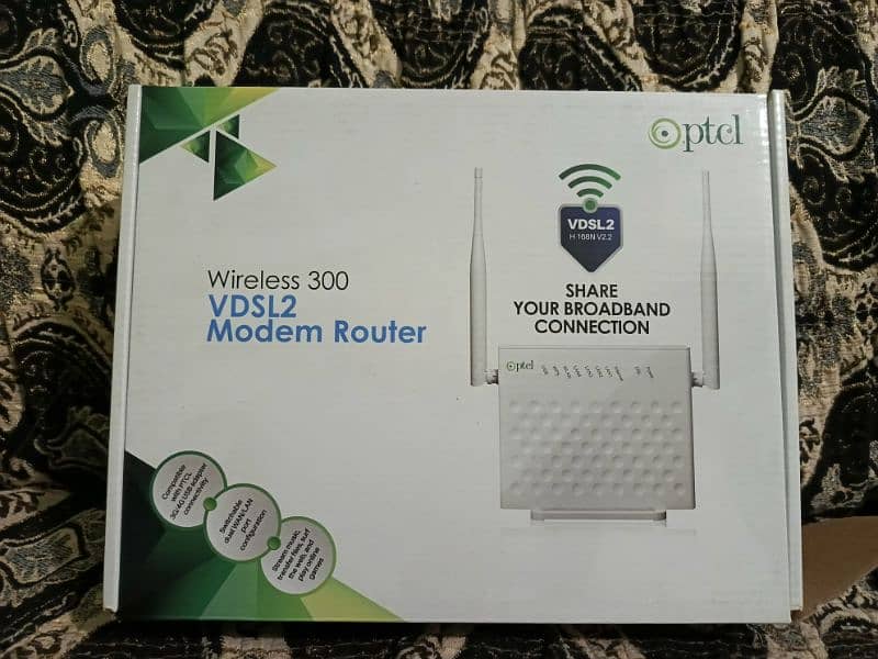 PTCL Router/Modem Wireless 300 VDSL2 2