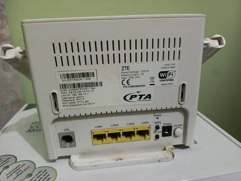 PTCL Router/Modem Wireless 300 VDSL2 3