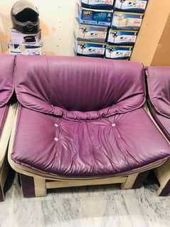 3 seater leather sofa