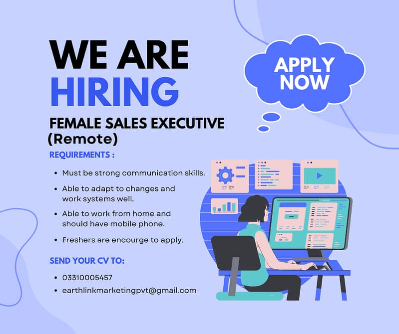 Female Sales Executive 0