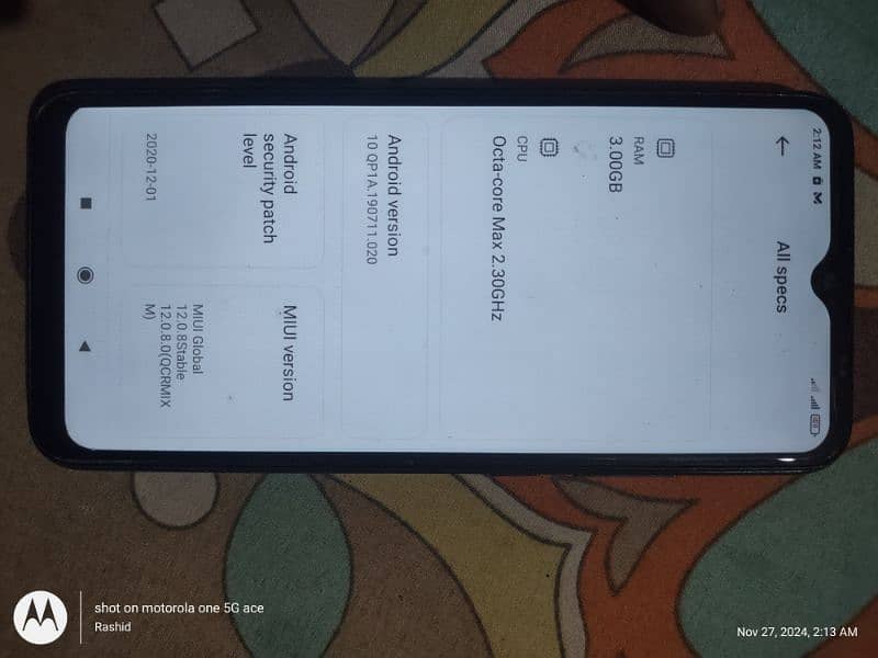 Redmi 9C PTA approved 2