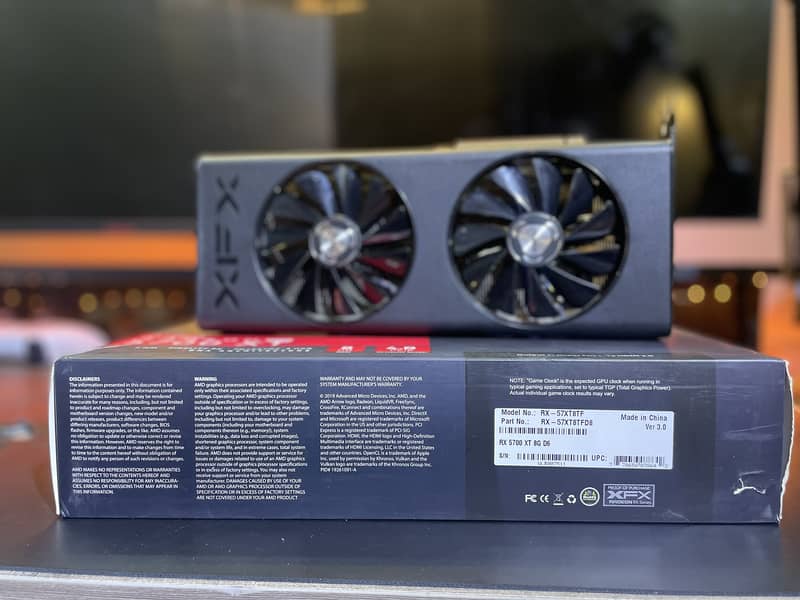 Radeon RX 5700 XT (XFX) - (Warranty till April 2025) 10/10 Condition 10