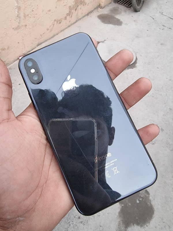 iphone xs pta approve for sale face id off bettery service baki all ok 5