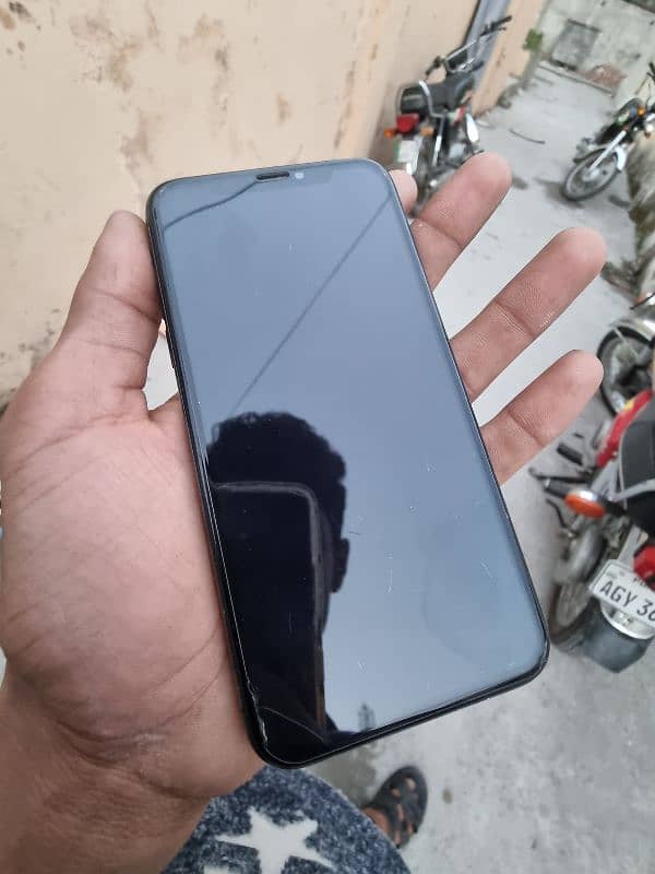 iphone xs pta approve for sale face id off bettery service baki all ok 7