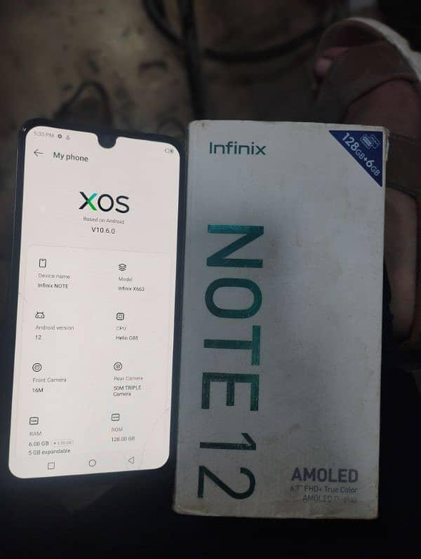 INFINIX NOTE 12 1