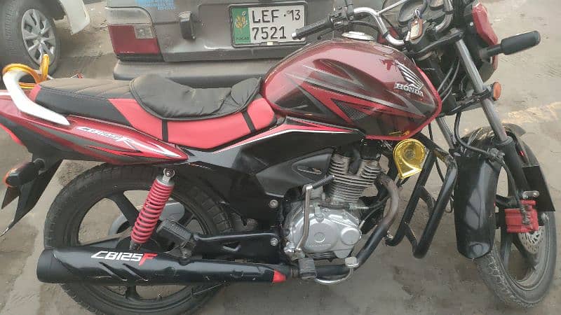 HONDA CB 125 F RED 2019 0