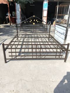 Iron double bed