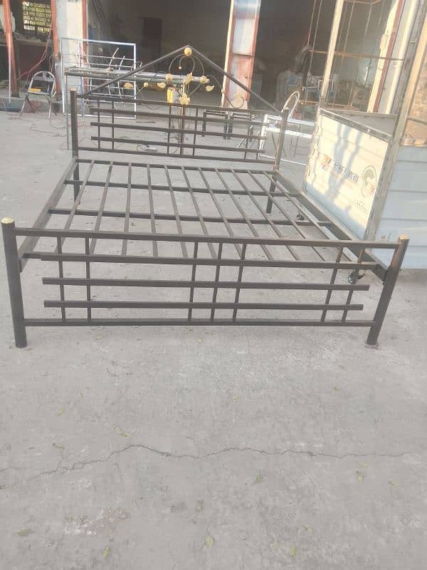 Iron double bed 4