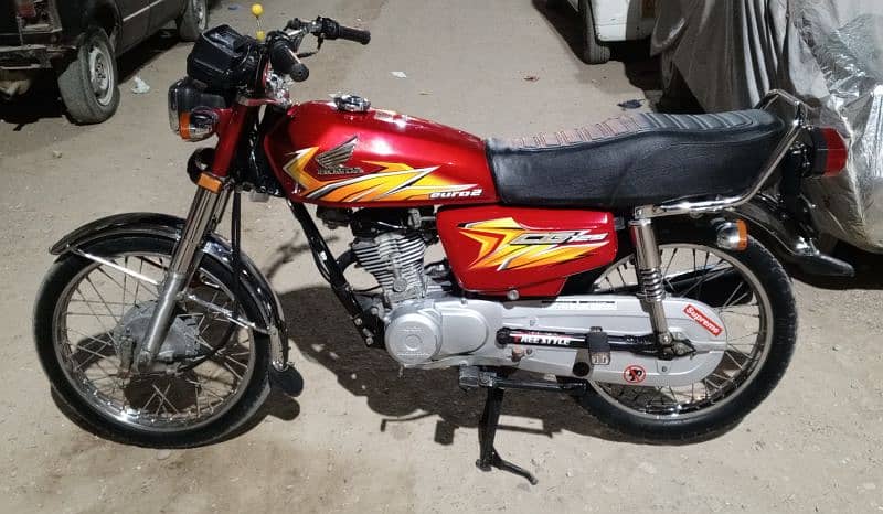 Honda CG 125 2021 First owner khi num 03100206928 2