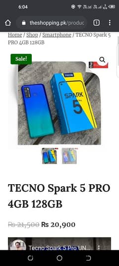 Tecno spark 5 pro