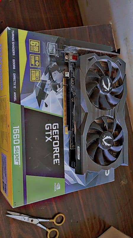 Zotac gtx1660 Super amp edition 5