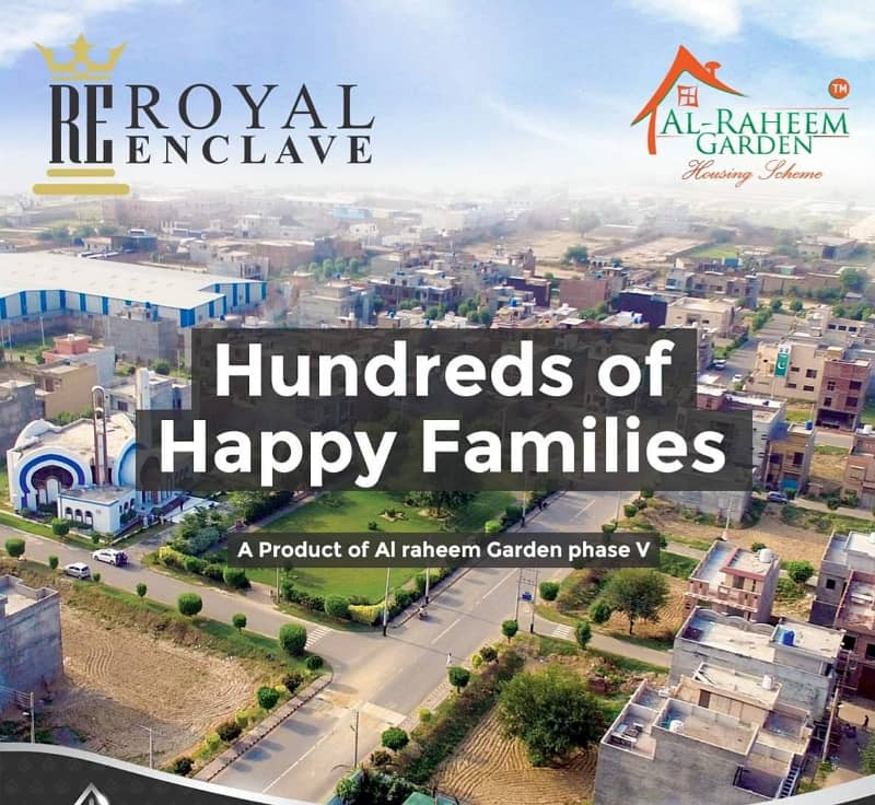 5 Marla Residential Plot in Royal Enclave Al Raheem Garden Society 21