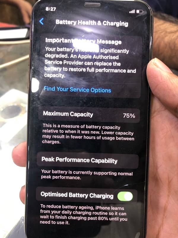 iphone Xs non factory 7