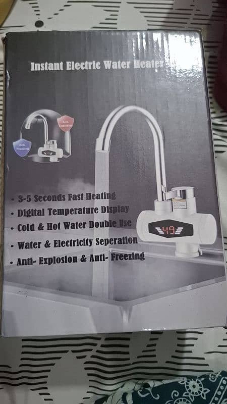 Instant Electric Water Heater Tap 1