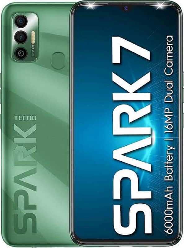 TECNO SPARK 7 with BIG 6000 MAH BATTERY 3