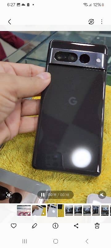 Google pixel 7 pro 12/128 dual sim approved 4