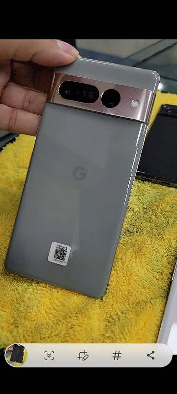 Google pixel 7 pro 12/128 dual sim approved 6