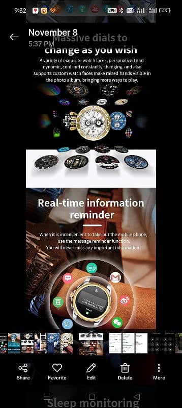 European Smart watch Export Quality 7