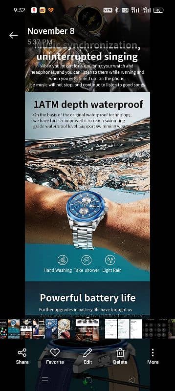 European Smart watch Export Quality 8