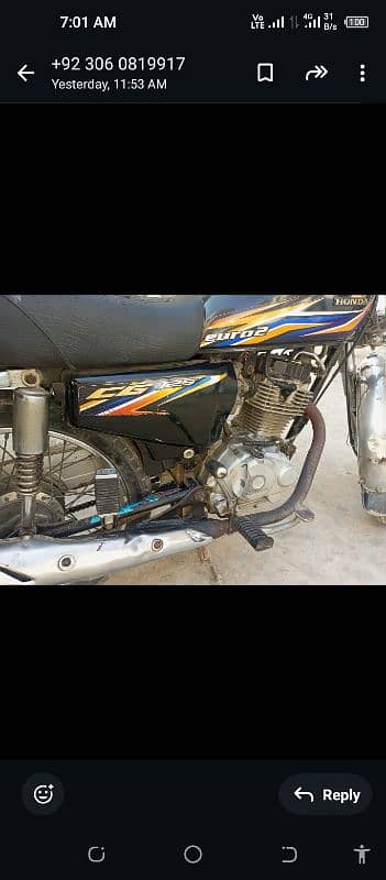 Honda 125 GOOD CONDITION 5