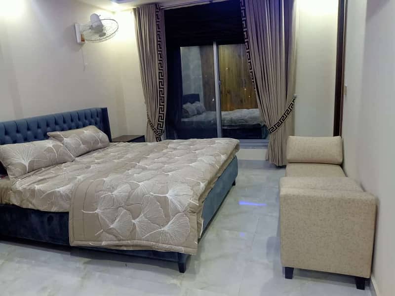 One bed Appartment Full Furnished For Rent Secter D BahriaTown Lahore 6