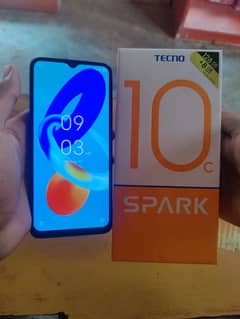 tecno spark 10c 4+4 ram 128gb storage