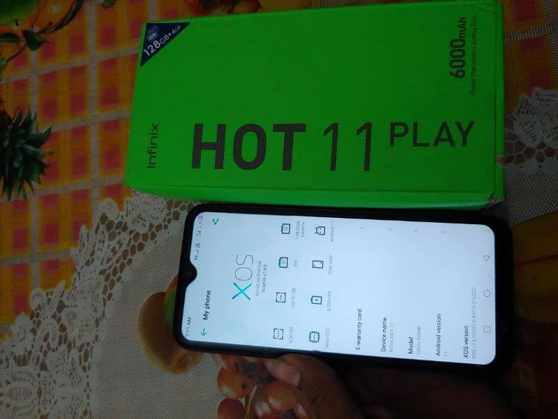 Infinix Hot 11 Play.  4/128.03067346824 1