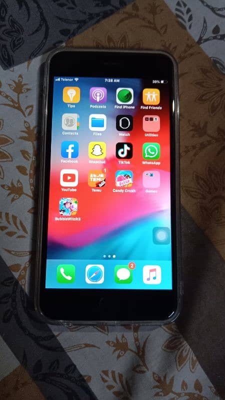 iphone 6plus 16 gb non pta but sim only Telenor work 0