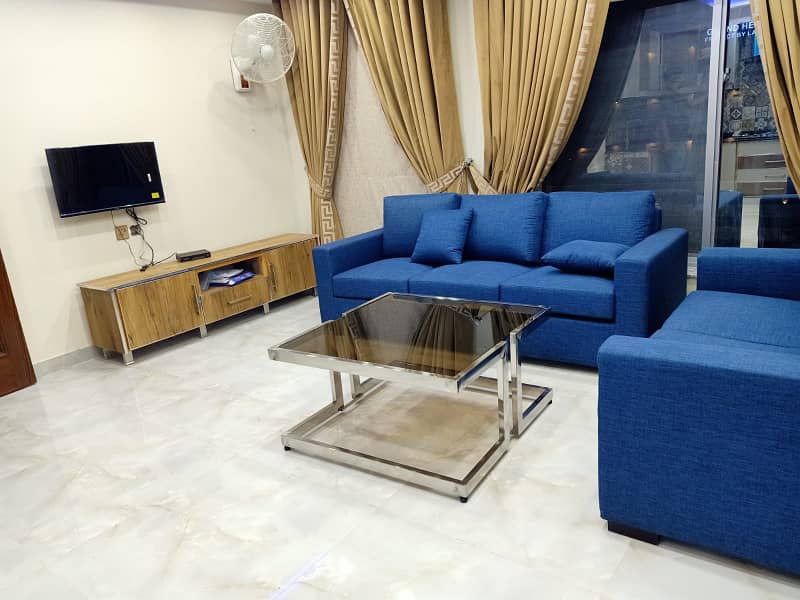 One bed Appartment Full Furnished For Rent Secter D BahriaTown Lahore 5