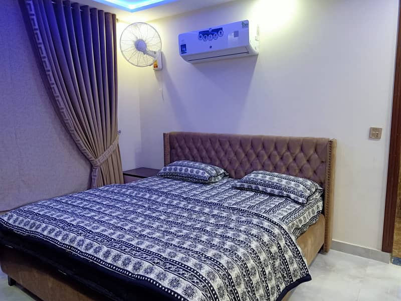 One bed Appartment Full Furnished For Rent Secter D BahriaTown Lahore 6