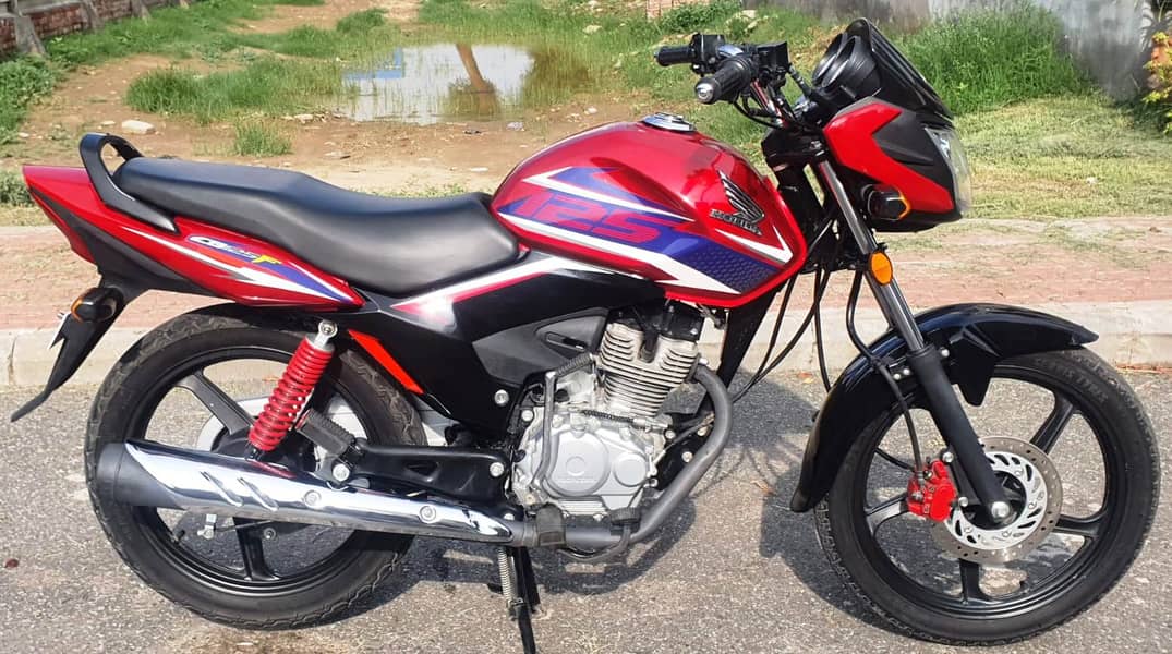 Honda CB 125F December 2021 Model 2022 Lahore registered 3