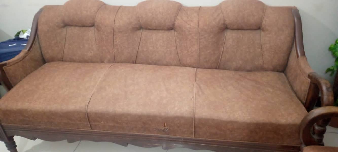 Brown Sofa Set 0