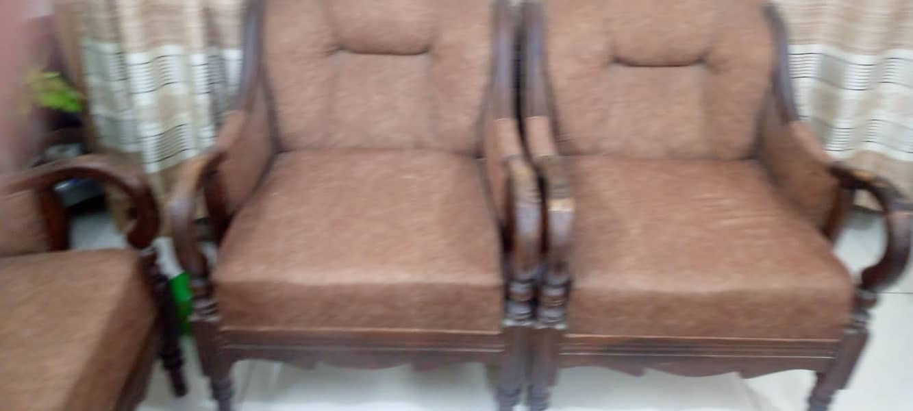 Brown Sofa Set 1