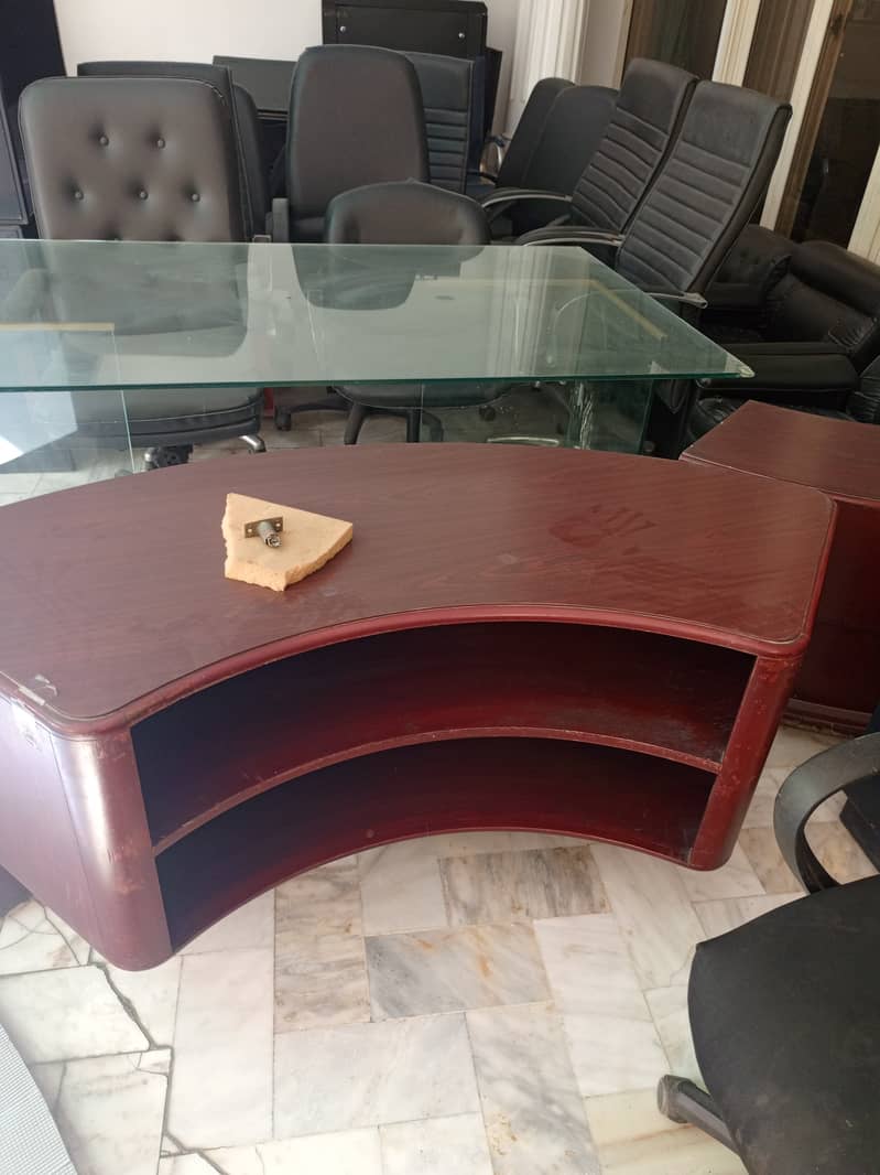 Office furniture is available for sale. 15