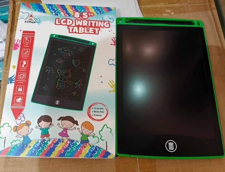 colour full 5 pcs lcd writing tablet for boys and girls ages 1 -  10 2