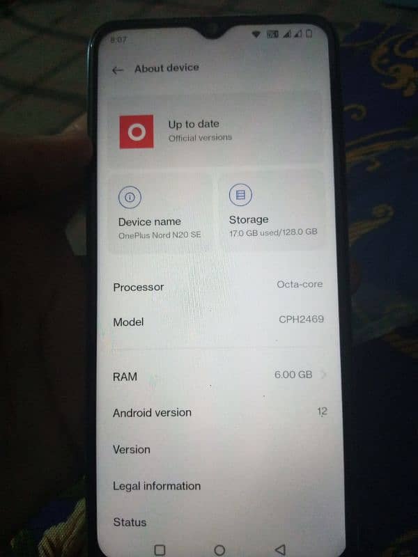 OnePlus Nord N20 SE 6/128 7