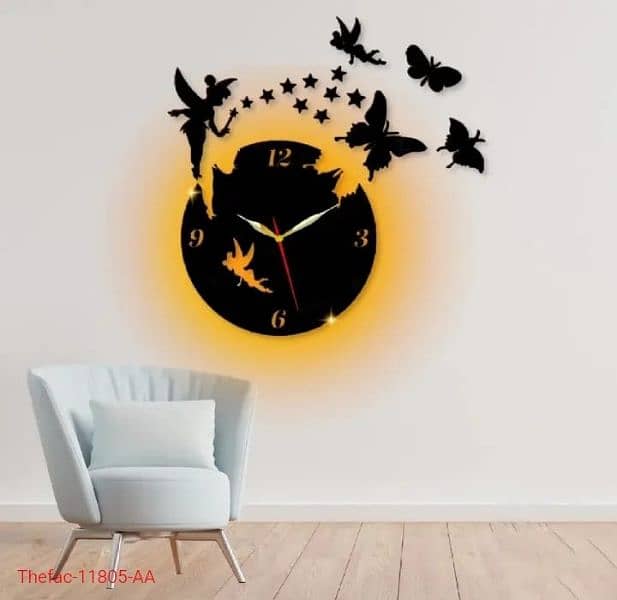 3D Wall Clock 1