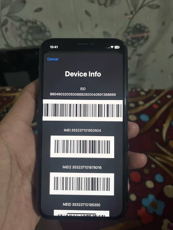 IPHONE 11 PRO NON PTA 64 GB SIM AND WHATSAPP 03414179909 0