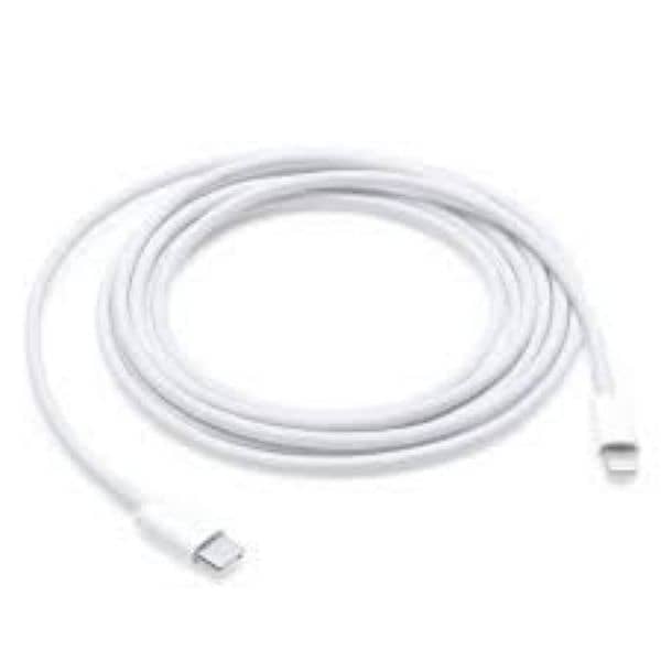 Apple Original Lighting to 3.5mm convertor(2m Type c to lightingcable) 0