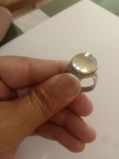 original haqeeq chandi ring