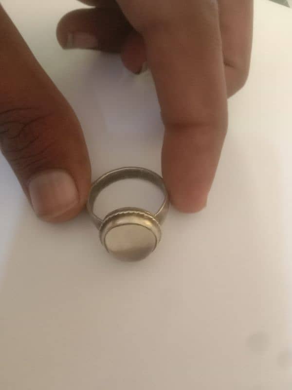 original haqeeq chandi ring 2