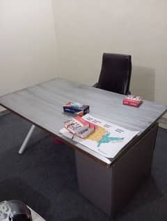 Office table and chair for sale