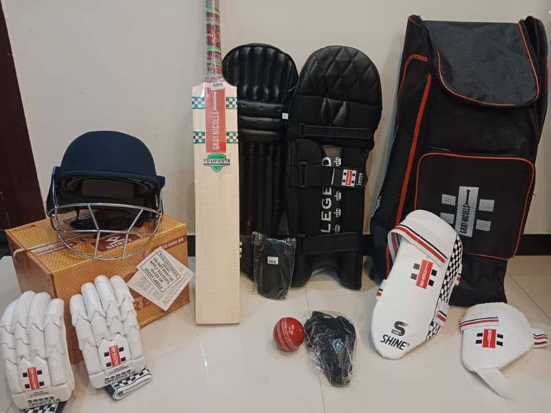 Gray nicolls legend black edition high quality hard ball kit 2