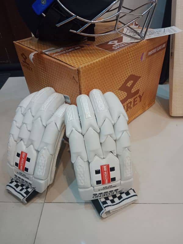 Gray nicolls legend black edition high quality hard ball kit 4