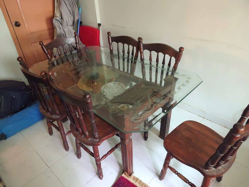 dining table with chairs 2